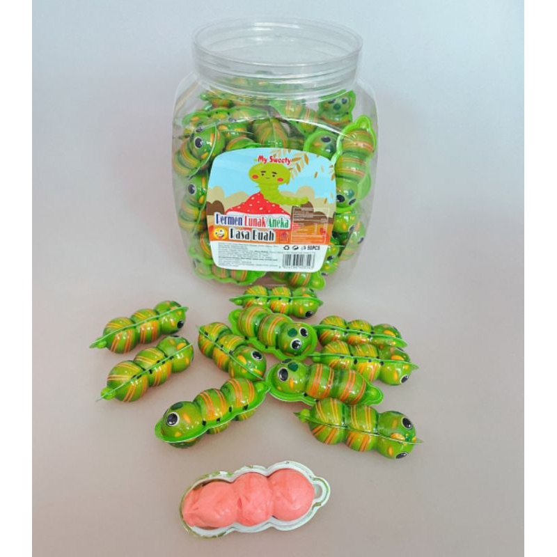 

My sweety Lunak Ulat Isi 50 pcs
