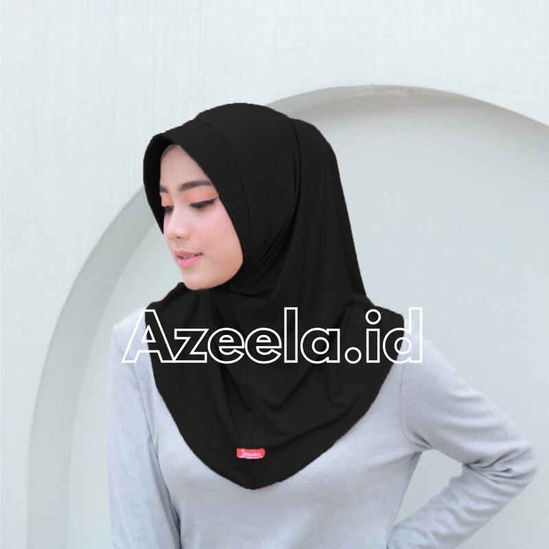 Kerudung Khimar shamira sport cocok buat olahraga