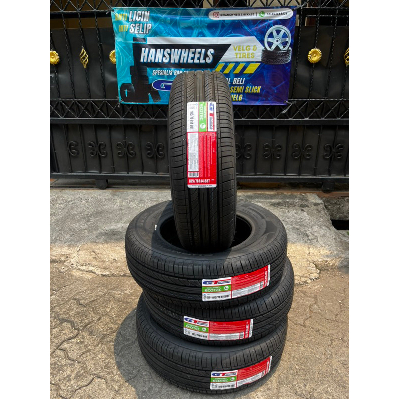 GT RADIAL CHAMPIRO ECOTEC 185 70 14 COCOK UNTUK BAN AVANZA XENIA DLL