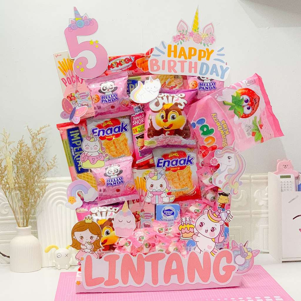 

snack tower pink | snack tower delight | snack ultah