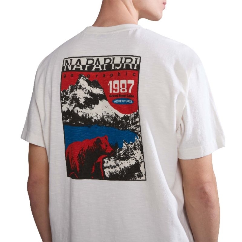 Napapijri S-Martre T-Shirt Natural Sand Original