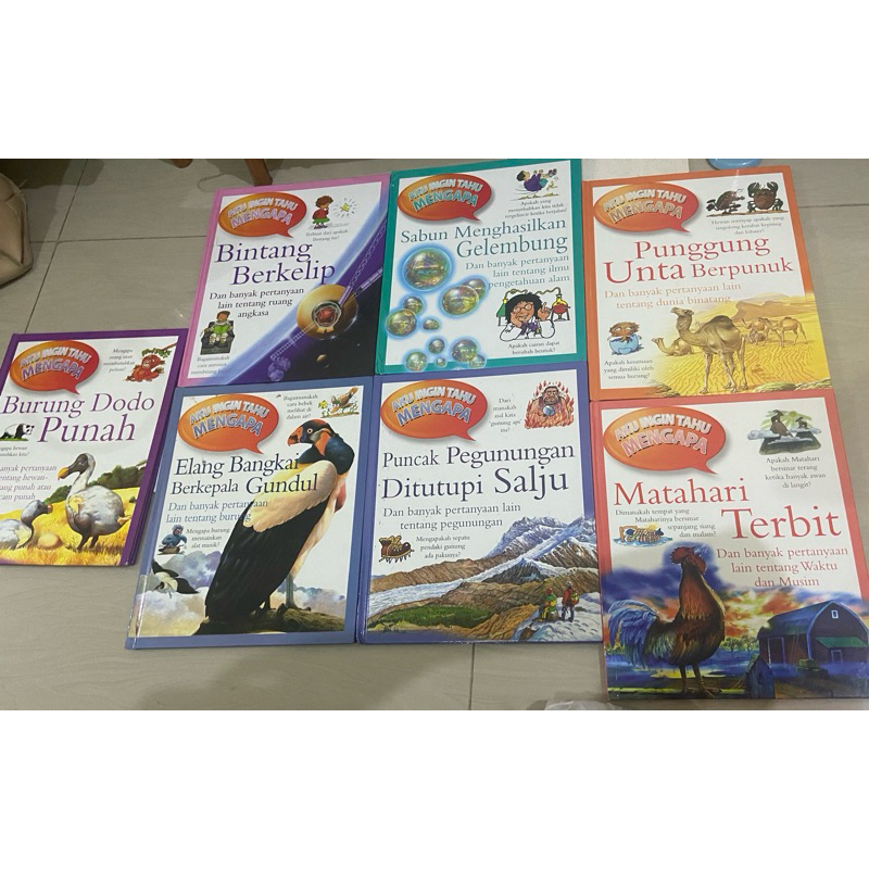 Buku Anak Preloved - Seri Aku Ingin Tahu Mengapa Grolier