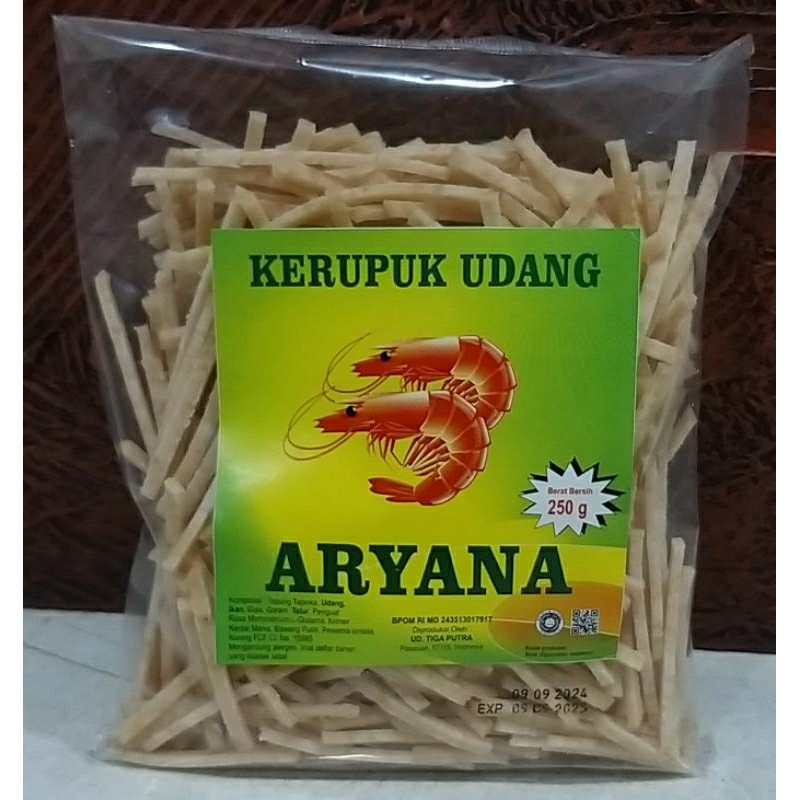 

Kerupuk Udang Bentuk Stick Aryana 250gr