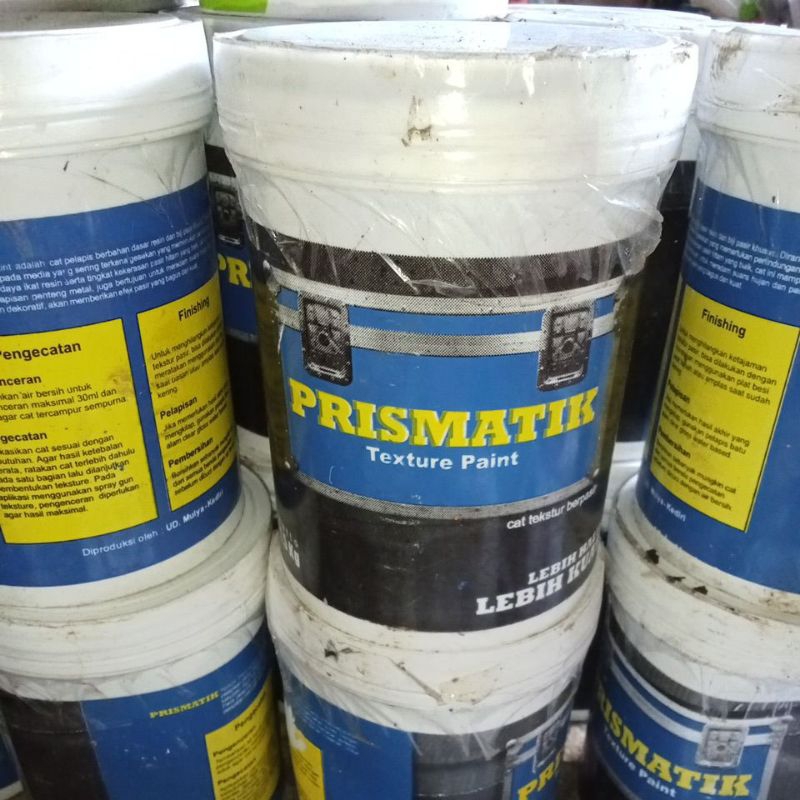 

Prismatik Texture Paint cat Tekstur Berpasir 1,5kg