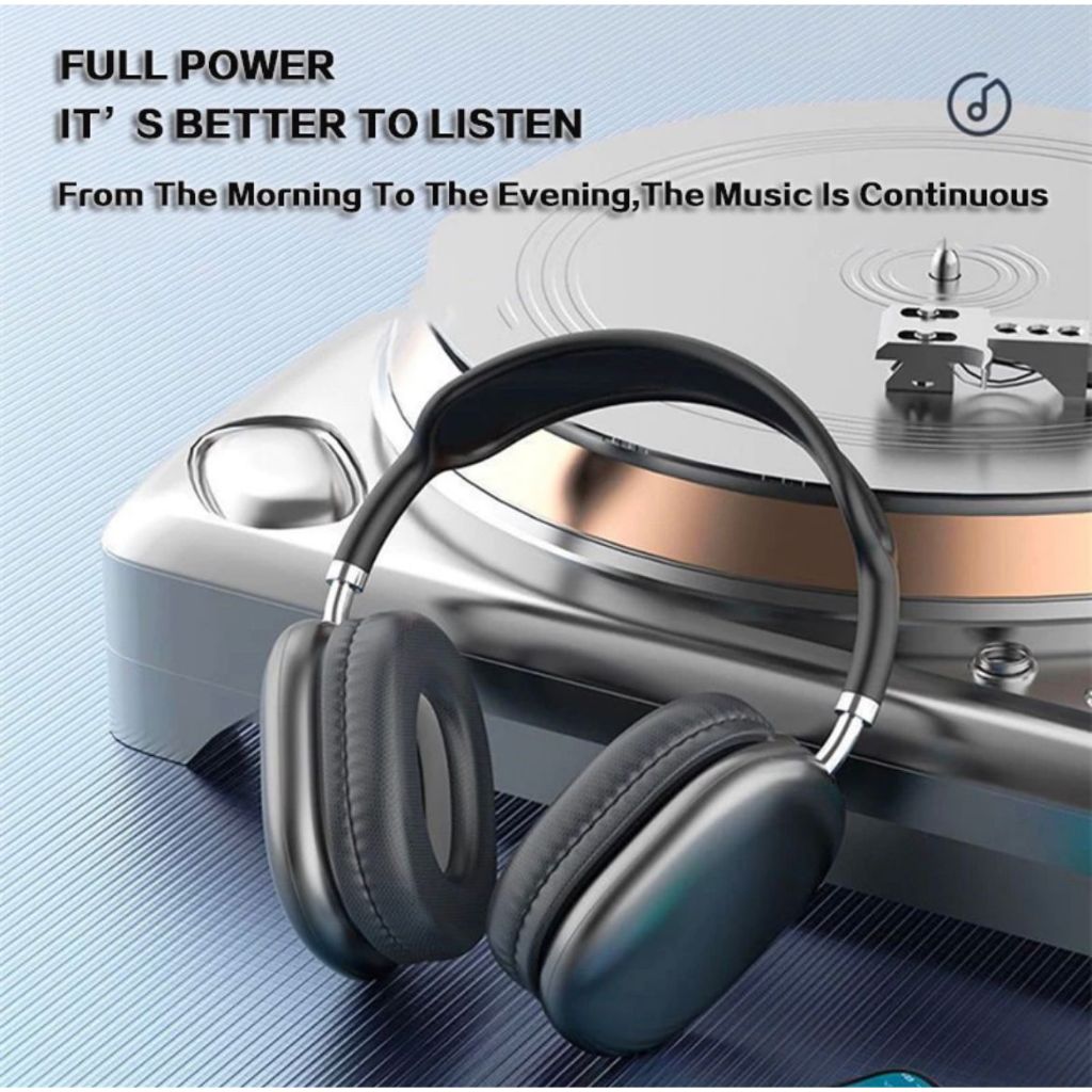 iwanbandas - p9 headset bluetooth 5.1 wireless hifi stereo mic tf card waterproof gaming pc laptop