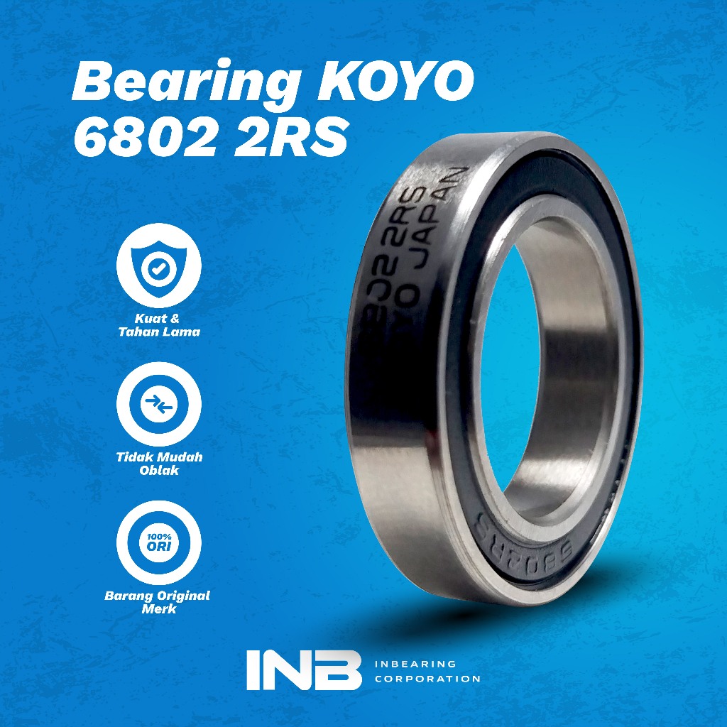 Laker Bearing 6802 2rs KOYO Bearing Laker Conrod Arm Vixion Unitrack Vixion Old INB Original KOYO