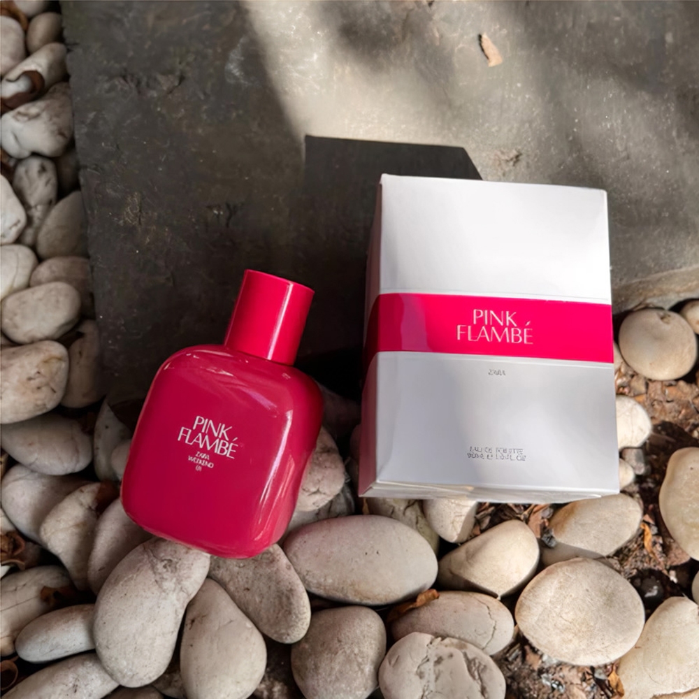 ZARA Parfum Wanita Pink Flambe 90ml Original