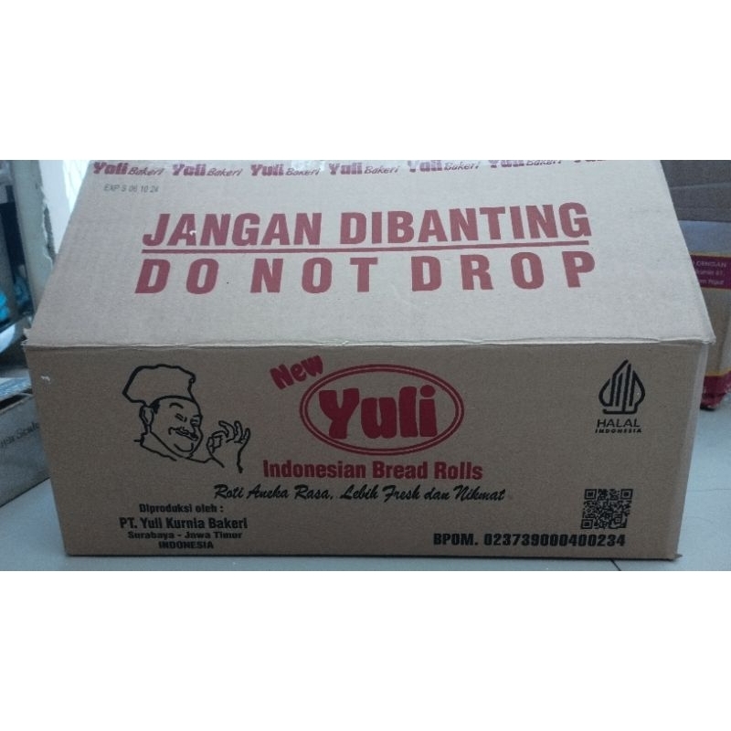 

Roti yuli 1 dus isi 50 pcs