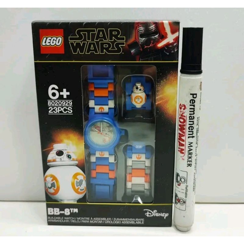 jam lego BB8 starwars jam tangan karakter starwars original CWUwipDSD #lego #jam #itoys #vanmarvel #