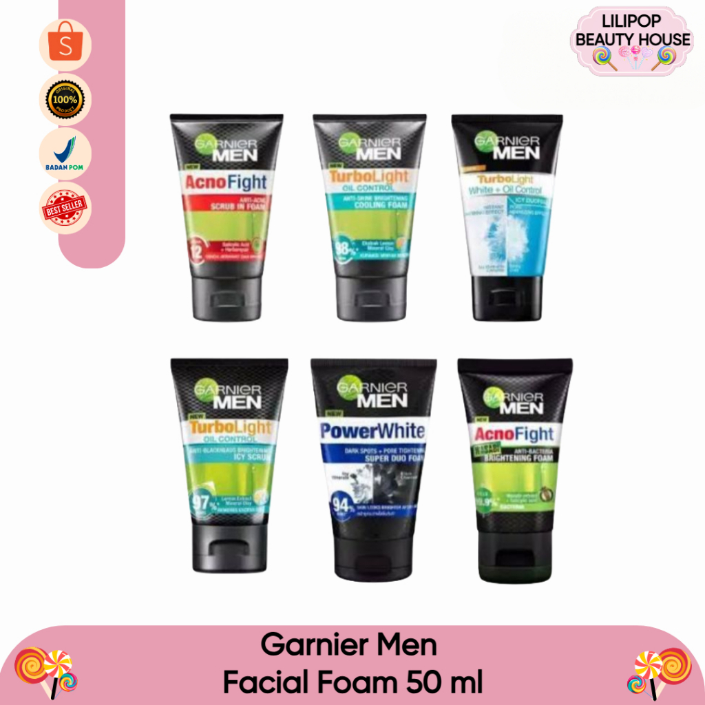 Garnier Men Facial Foam 50 ml