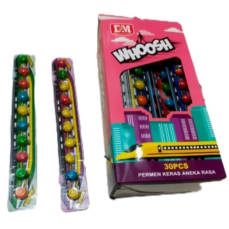 

Permen Jajanan Anak Warung Coklat Candy Whoosh Aneka Rasa Isi 30 Pcs