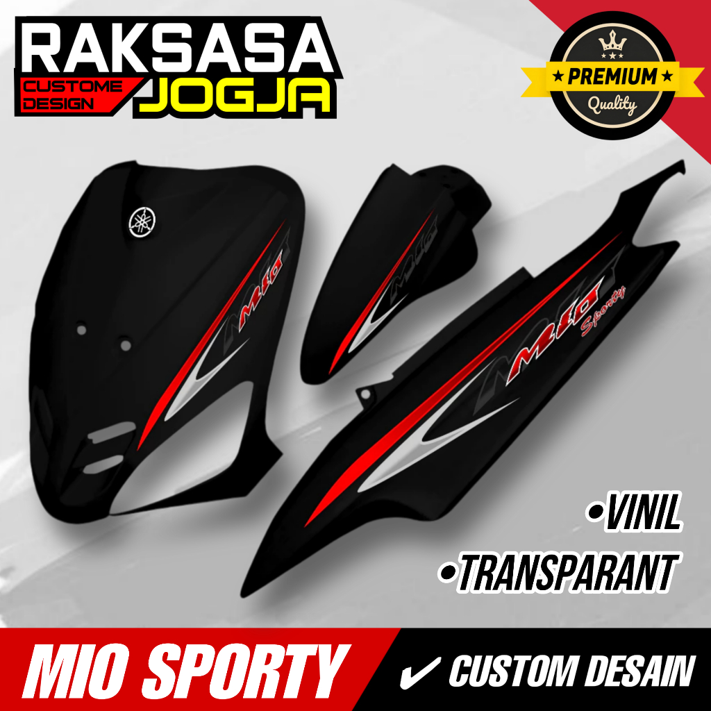striping mio sporty smile transparan merah putih biru kuning hitam hijau vinil max decal 13