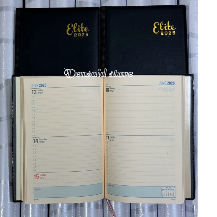 

AGENDA ELITE TAHUN 2025 / BUKU JURNALIS +PULPEN