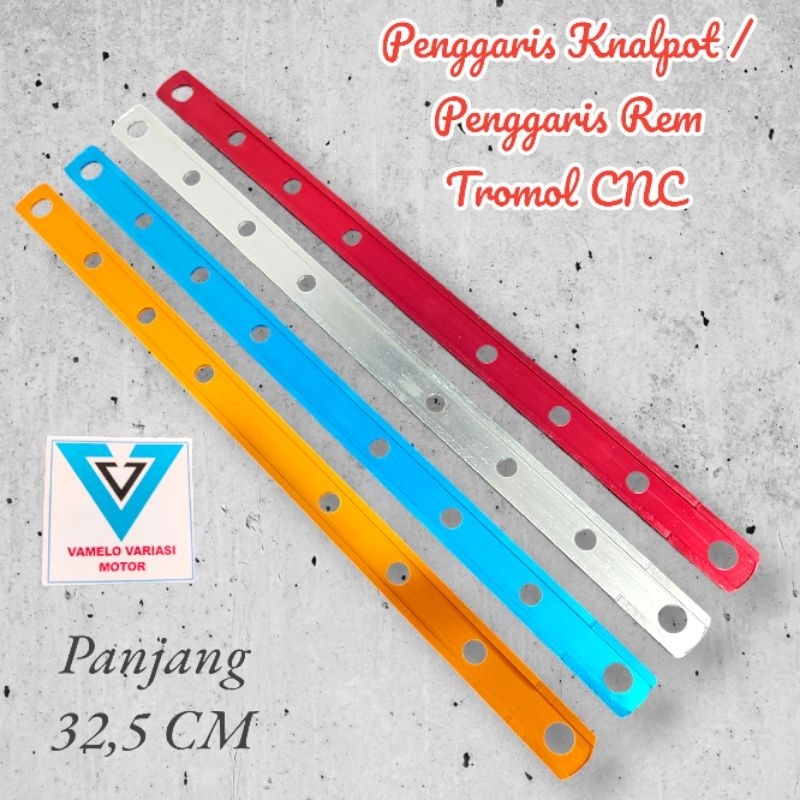 PENGGARIS KNALPOT CNC PENGGARIS REM TROMOL BELAKANG BRACKET PANGKOK KNALPOT / TIANG REM TROMOL CNC