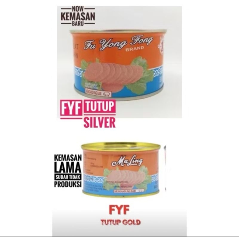 

Gooku 28 Store Maling Fyf 397 Gr / Ujanruk / Canned Luncheon Meat / Babi