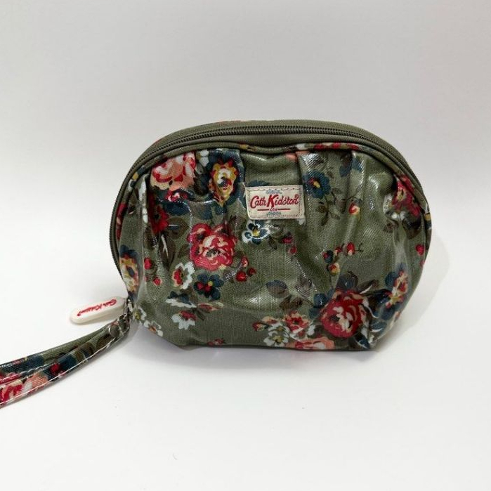 Cath Kidston Pouch Green Floral | Dompet / Tas Kosmetik Wanita
