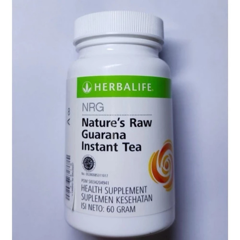 

N.R.G Nature's Raw Guarana Instant Tea - original BPOM