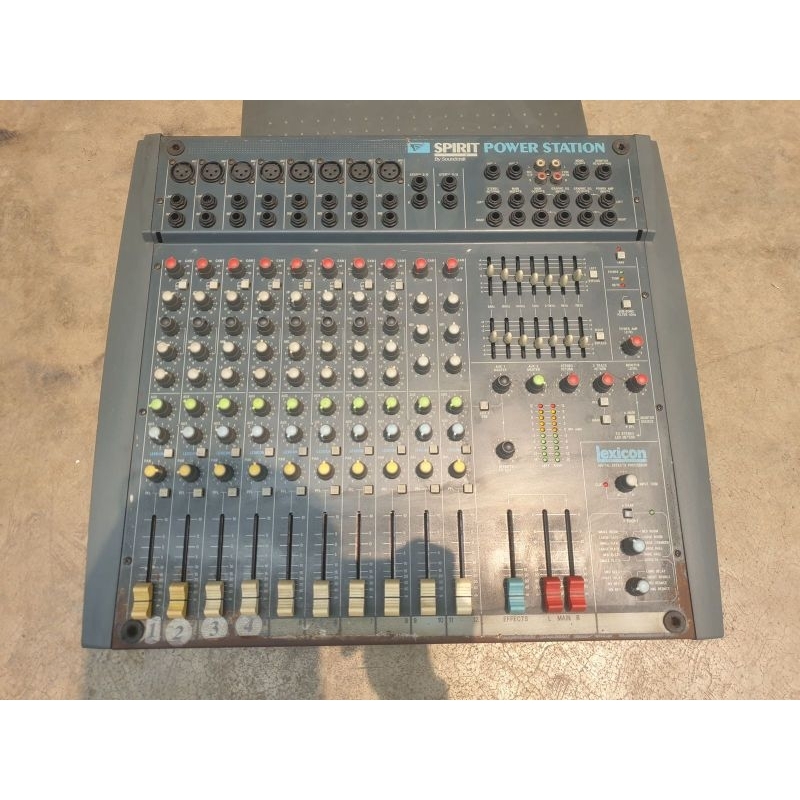 MIXER SOUNDCRAFT SPIRIT POWER STATION