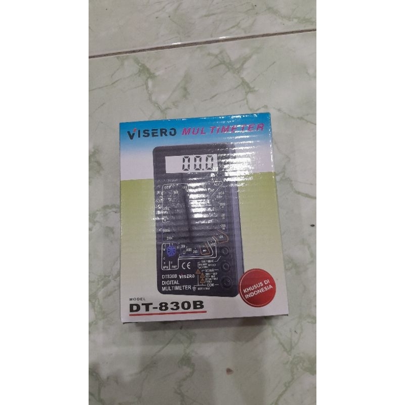MULTITESTER DIGITAL 830 VISERO