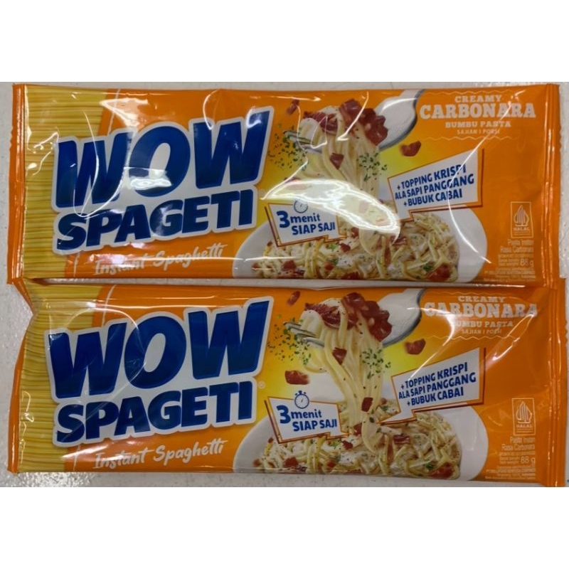 

Mie instan Wow Spageti 85 gr