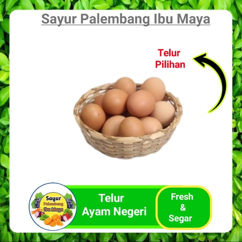 

Telur Ayam Negeri Telor - Sayur Pasar Satelit Palembang