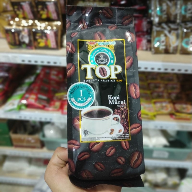 

Top Kopi Murni 158gr Tanpa Gelas