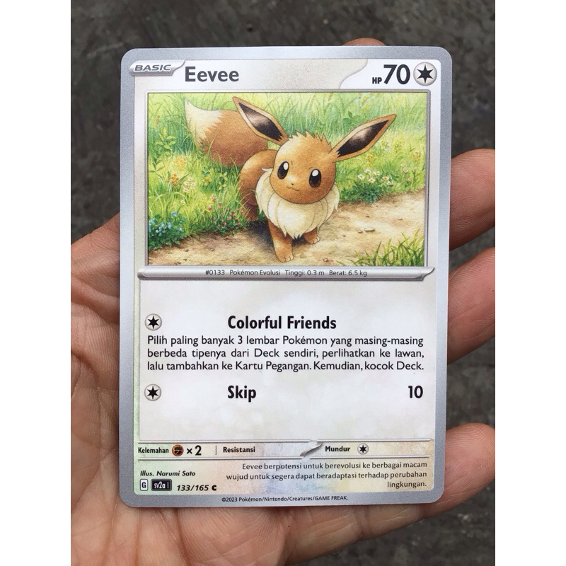 KARTU POKEMON EEVEE