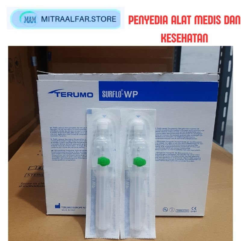 Surflo Wing WP Terumo no 18 Harga/Pcs