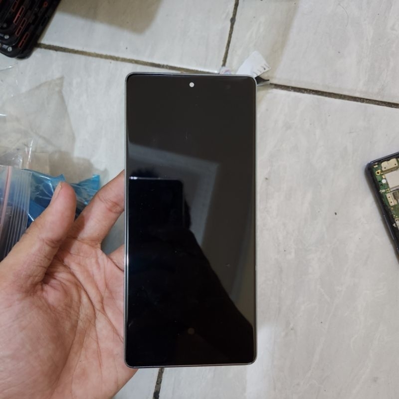 LCD TOUCHSCREEN FULLSET + FRAME INFINIX GT 20 PRO X6871 MINUS ORIGINAL COPOTAN