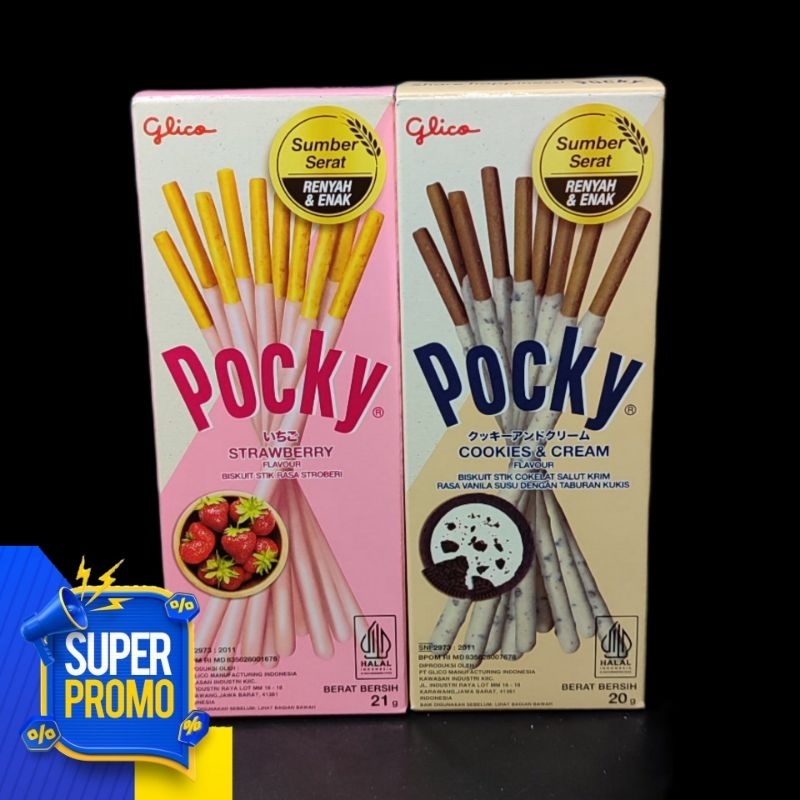 

Pocky mini 21gr glico stick rasa PROMO!!