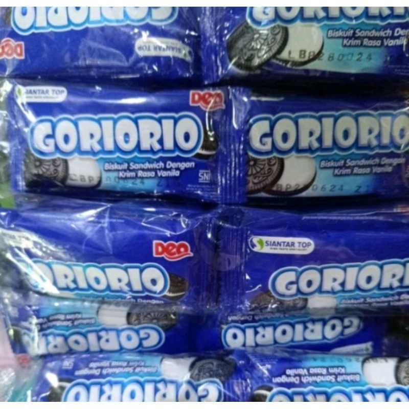 

Goriorio Sachet isi 20 bungkus