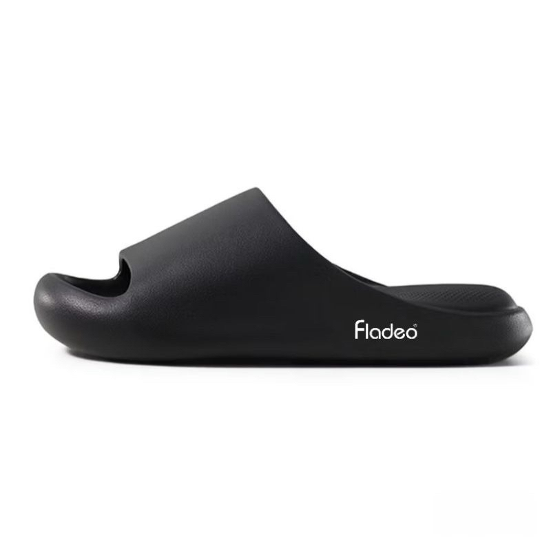 Sandal Slop Fladeo Pria Sandal Slide Sandal Karet Posee Sandal Jelly Cowok