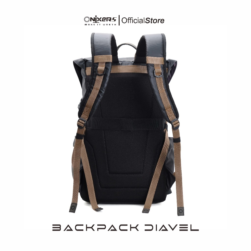 premium onixers diavel tas backpack pria waterproof