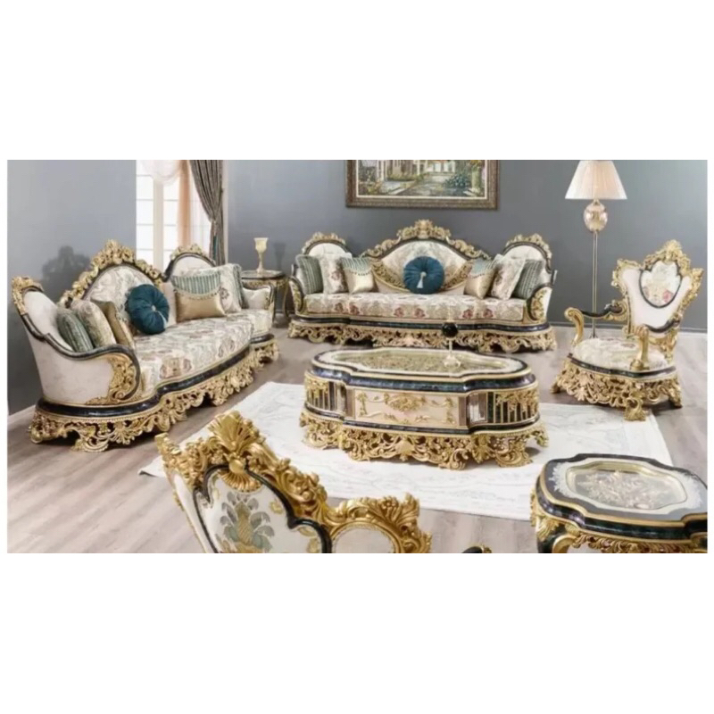 Set Kursi Tamu Full Ukir Kayu Jati Set Sofa Tamu Ukir Jepara