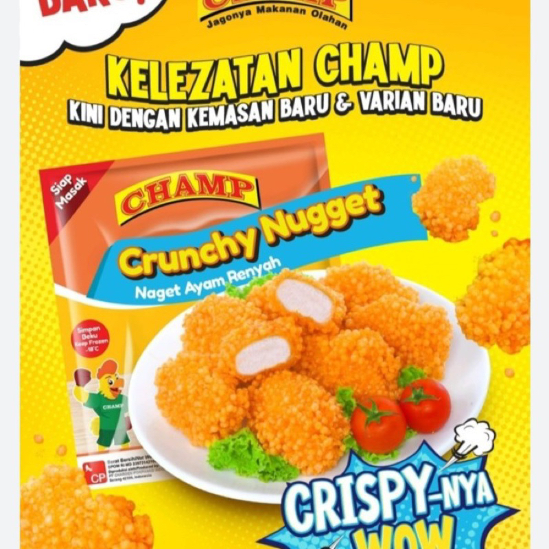 

Champ nuget cruncy 450 gr