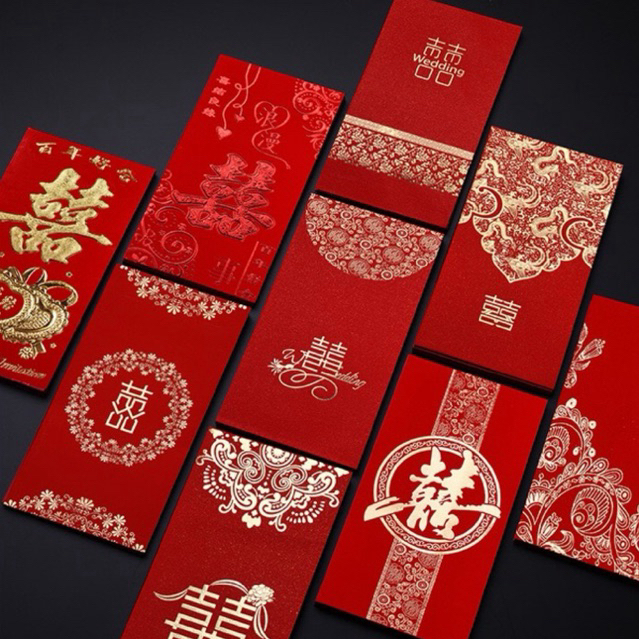 

Joyful Angpao Shuang Xi Kecil Sedang Besar/ Kertas Amplop Angpao / Hongbao Wedding Sangjit Pernikahan / Shuang Xuang Xi / Angpao Red Wedding Hantaran Nikahan Teapai Phangteh Chinese Wedding Acara Pesta