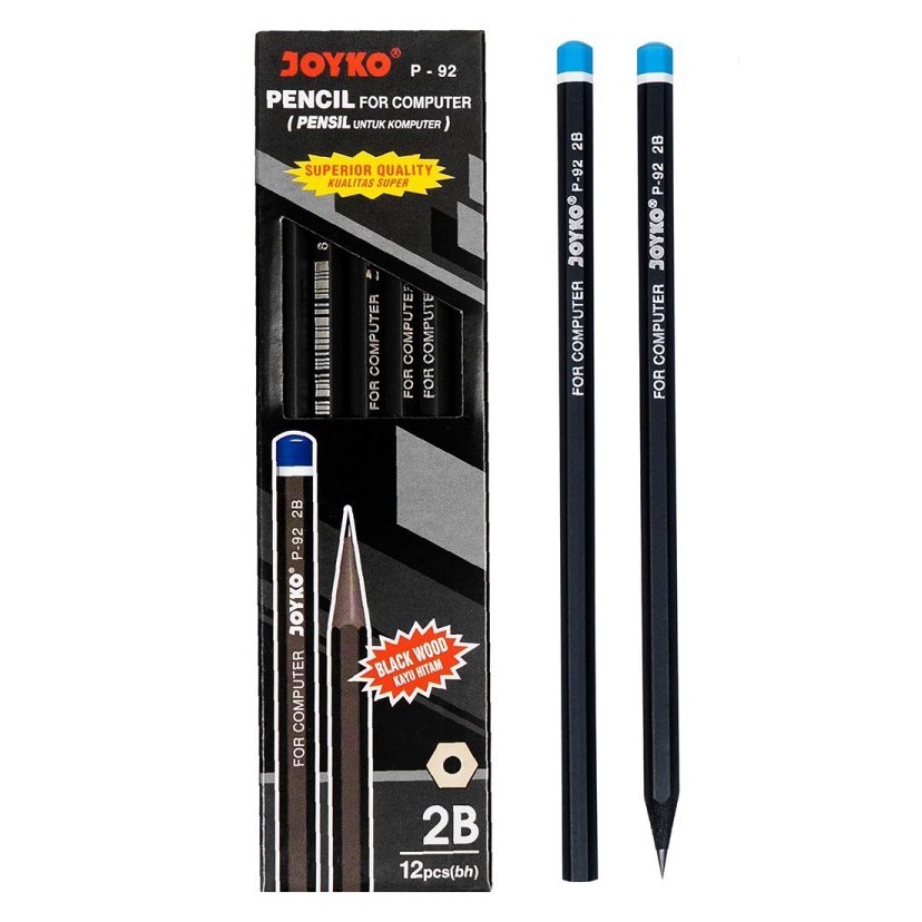 

TERPOPULER PACK Pensil Pencils 2B Hitam P92 MURAH