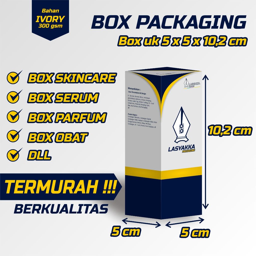 

box packaging le labo custom 50 ml / box ukuran 5 x 5 x 10,2 cm / box packaging / box parfum / box skincare / box obat / box kapsul / box custom / kardus packing / kardus parfum / kardus skincare / kardus obat / kardus kapsul / custom design