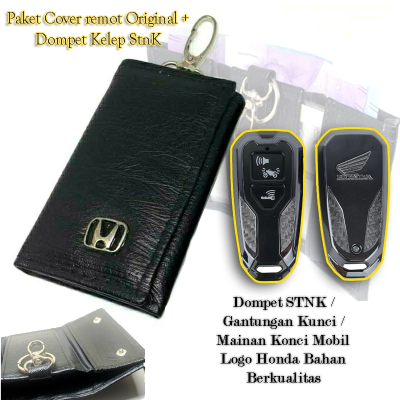 Paket Gantungan Dompet Stnk Dan Cover Remot Adv160 Vario 125 new Scoopy Vario160