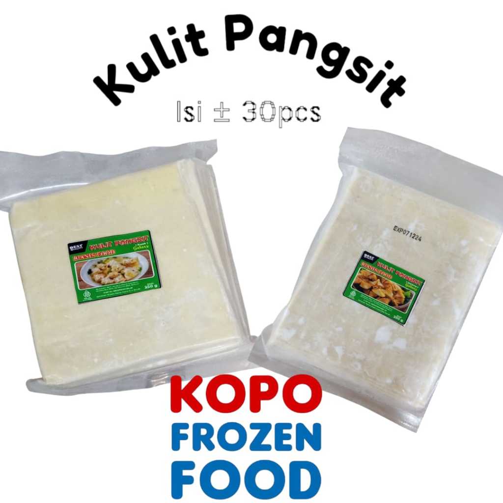 

Rianis Kulit Pangsit Goreng dan Kuah 250gr (Tahan suhu ruangan 3hari)