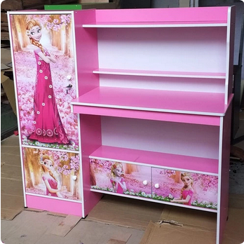 SENYUMMEBEL MEJA BELAJAR LEMARI BELAJAR LEMARI BUKU ANAK KARAKTER MB 812