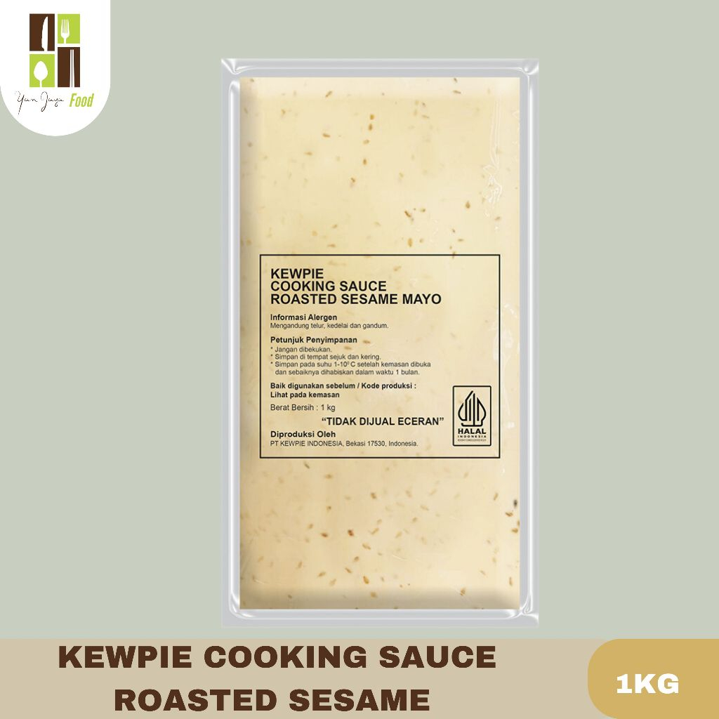 

Kewpie Cooking Sauce Roasted Sesame / Saus WIjen Sangrai Kemasan 1kg