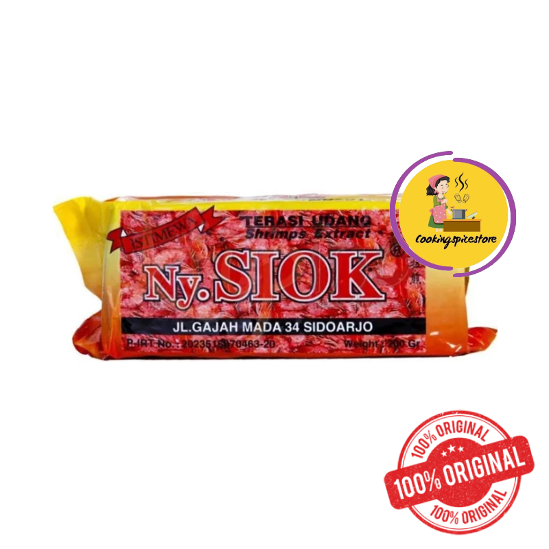 

Ny. SIOK - Terasi Udang Mentah 200 gr
