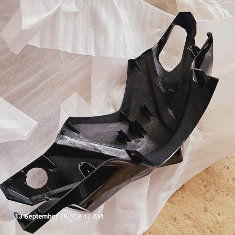 Batok lampu depan Beat Fi eSP hitam. 53205-K25-600FMB