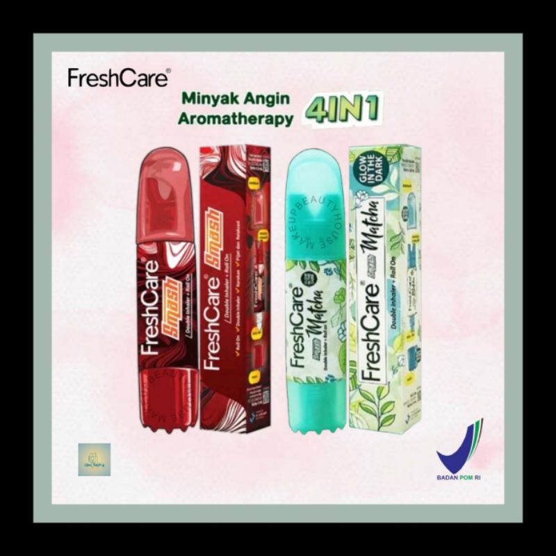 Fresh Care SMASH - SMASH MATCHA DOUBLE INHALER FRESH CARE MERAH