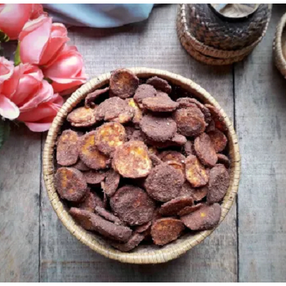 

100 GR KERIPIK PISANG COKLAT DAN MANIS