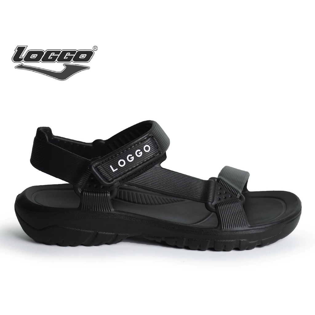 Loggo - Sandal Phylon Everest - Sandal Gunung Full Phylon size 40-44 warna Hitam