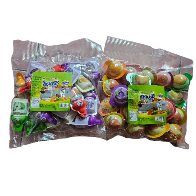 

Permen Kenyal Aneka Rasa Buah Frutz Gummy isi 20 pcs