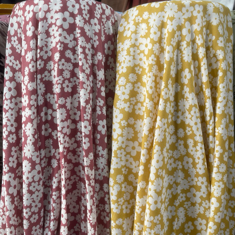 Kain Katun Rayon Viscose Premium Bahan pajamas, Gamis, Baju anak