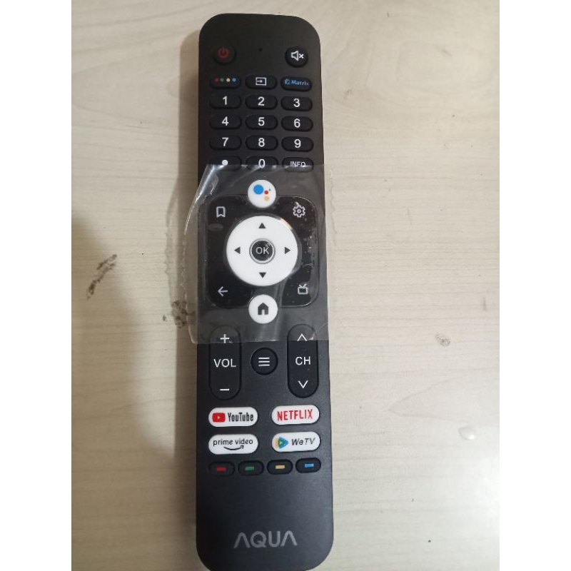 remote smart tv AQUA